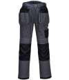 PW1002 T602 Portwest PW3 Work Holster Trousers Zoom Grey / Black colour image